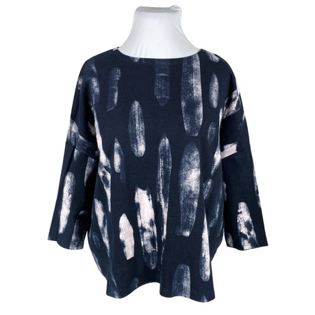 Unisex Nanso - Trikotaažist pluus, suurus 46 - Sinine ()