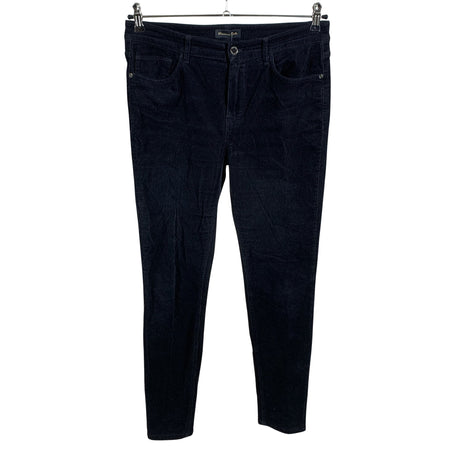 Unisex Massimo Dutti - Sametpüksid, suurus 40 - Must ()