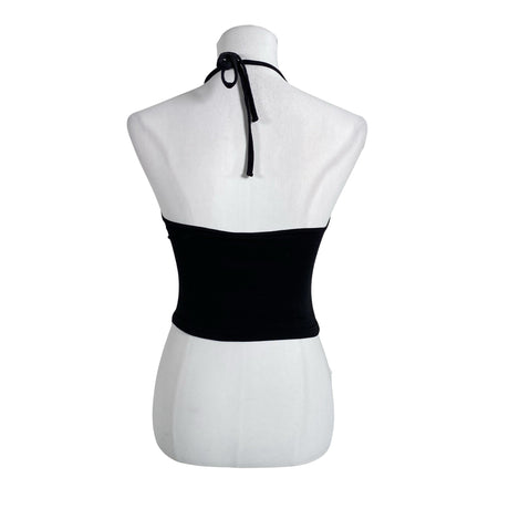 Unisex Juicy Couture - Trikotaažist topp, suurus 32 - Must (2)