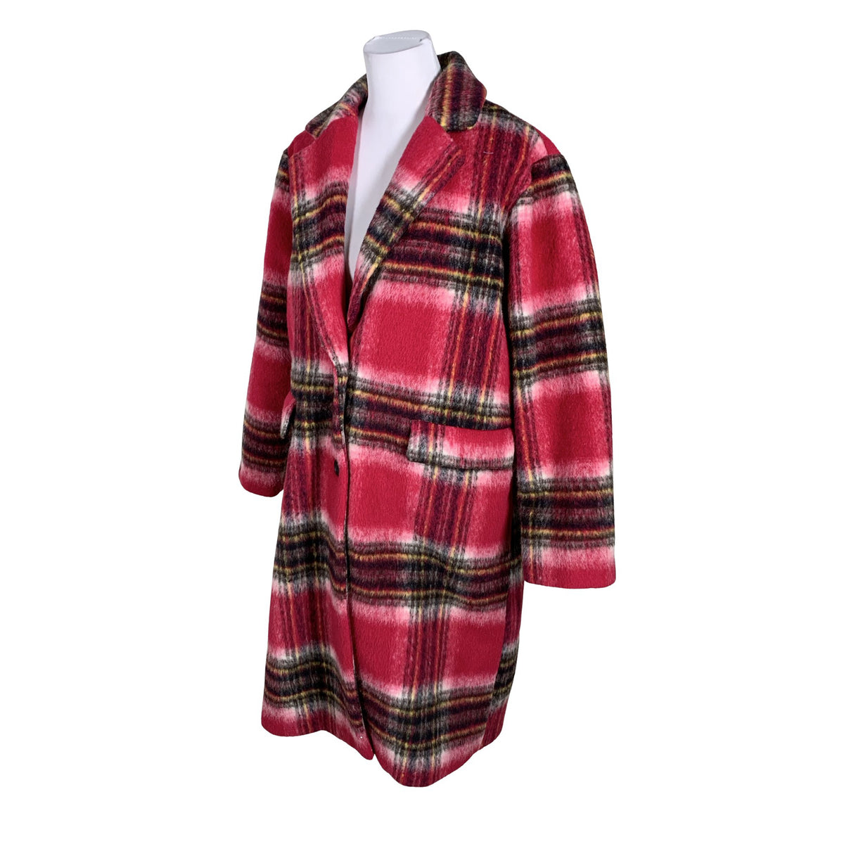Unisex Desigual - Villane mantel, suurus 40 - Roosa (3)