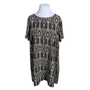 Unisex Zizzi - Õhuke kleit, suurus 50 - Must (1)