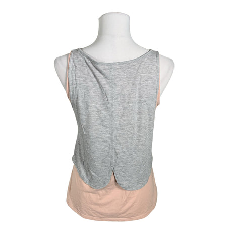 Unisex Lonsdale - Trikotaažist topp, suurus 38 - Heleroosa (2)