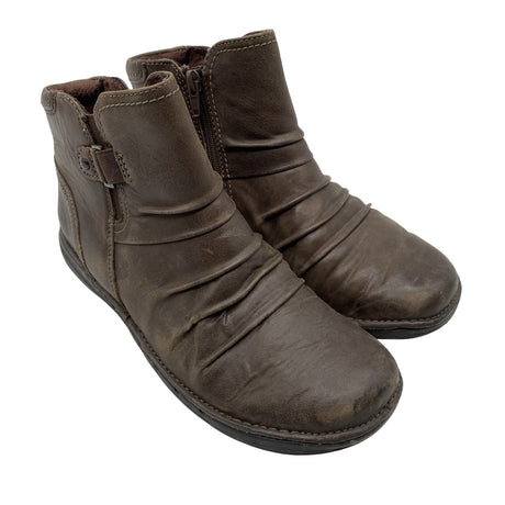 Unisex Clarks - Poolsaapad, suurus 37 - Pruun (2)