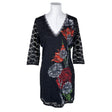 Unisex Desigual - Trikotaažist kleit, suurus 40 - Must ()