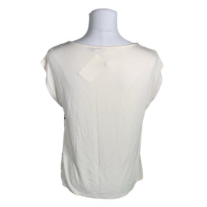 Unisex Your Face - Lühikeste käistega pluus, suurus 36 - Beige (2)