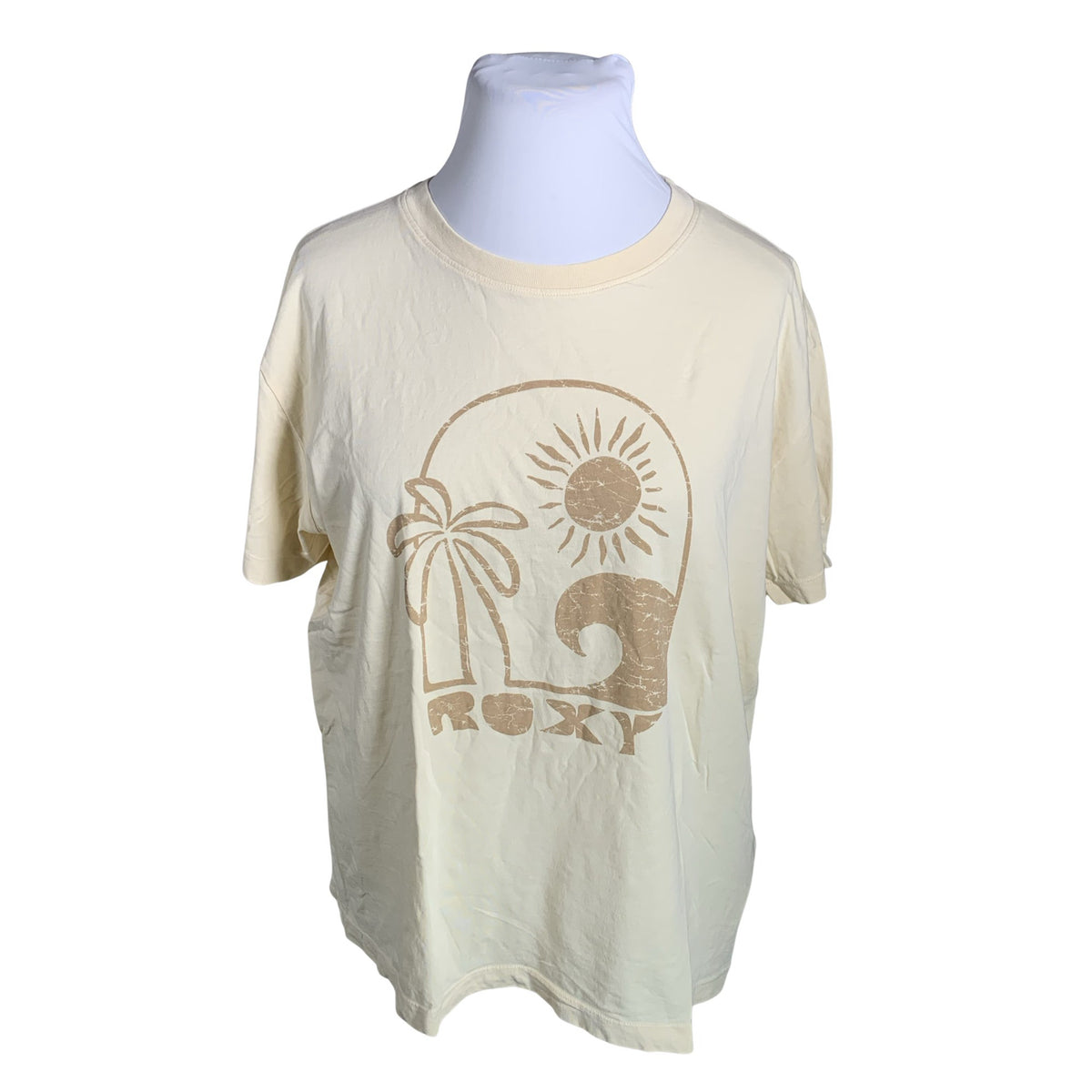 Unisex Roxy - T-särk, suurus 42 - Looduslik valge (1)