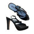 Unisex Studio Pollini - Kontsaga rihmikud, suurus 38 - Must ()
