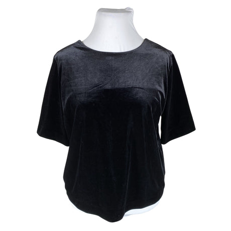 Unisex Lindex - Lühikeste käistega pluus, suurus 42 - Must ()