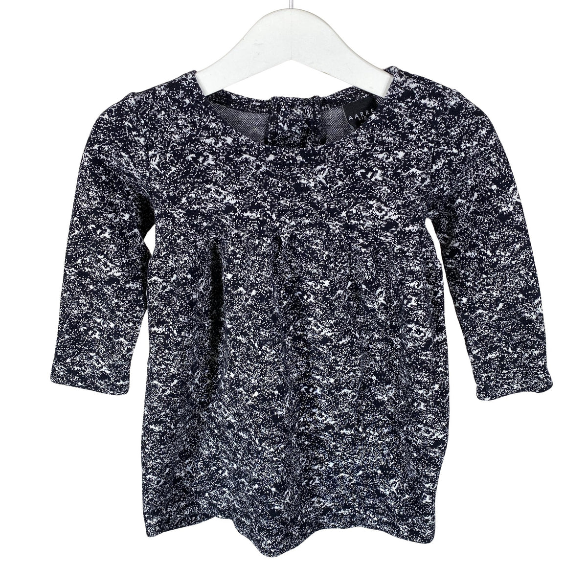 Unisex Aarrelabel - Trikotaažist tuunika, suurus 86 - 92 - Must (1)