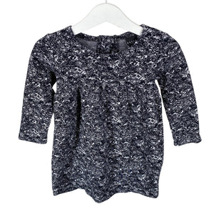 Unisex Aarrelabel - Trikotaažist tuunika, suurus 86 - 92 - Must (1)