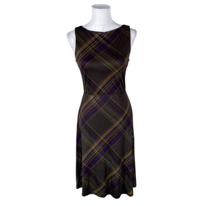 Unisex Lauren Ralph Lauren - Trikotaažist kleit, suurus 36 - Pruun (1)
