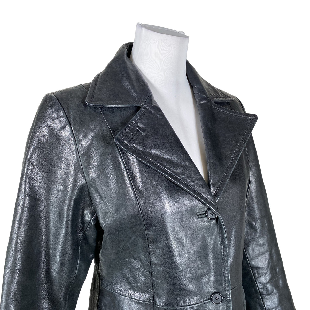 Unisex Rock'n Blue - Nahktagi, suurus 36 - Must (3)