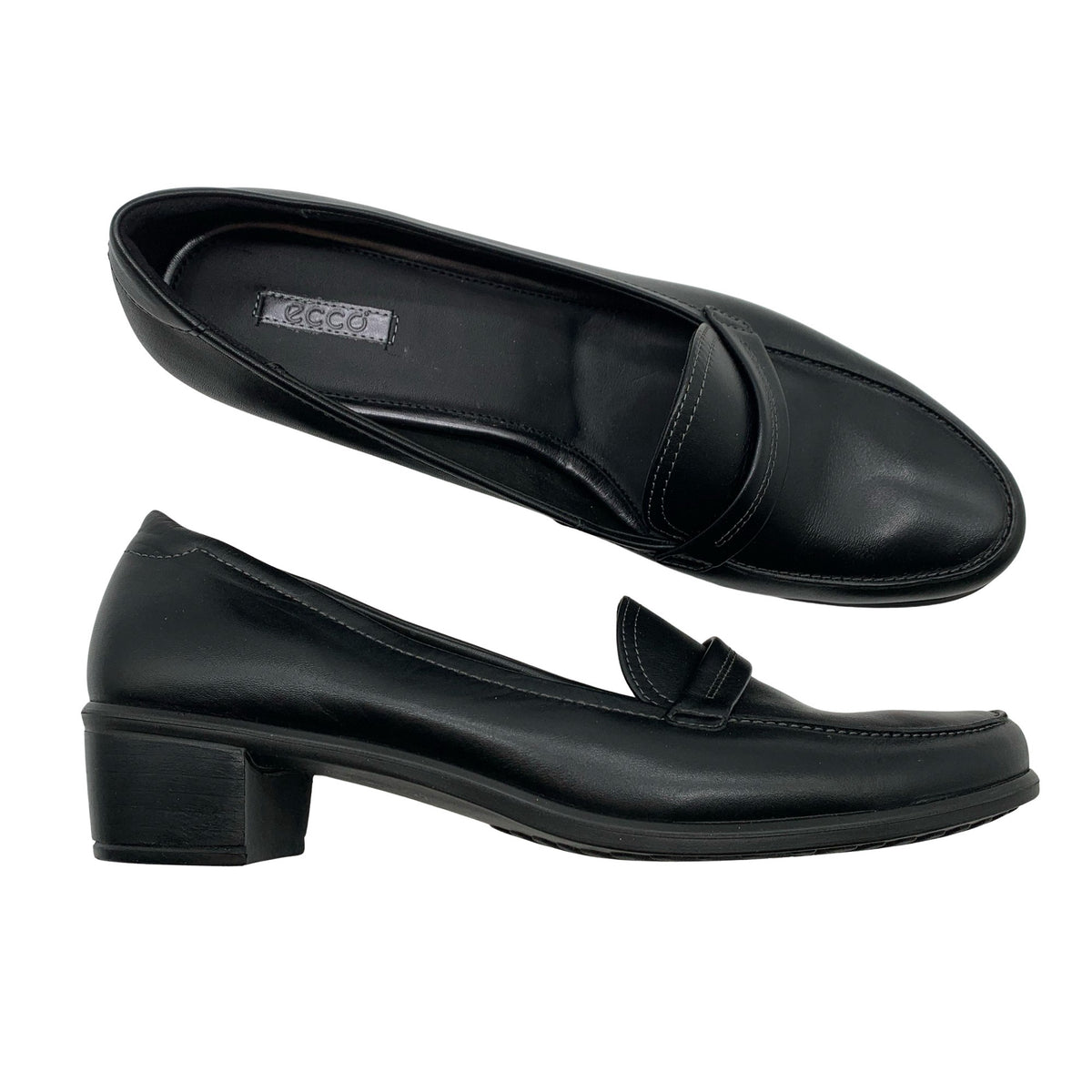 Unisex Ecco - Mokassiinid, suurus 42 - Must (1)
