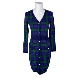 Unisex Taylor - Kootud kleit, suurus 38 - Sinine (1)