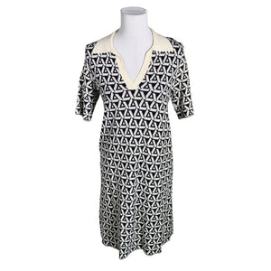 Unisex Hallhuber - Kootud kleit, suurus 34 - Sinine (1)