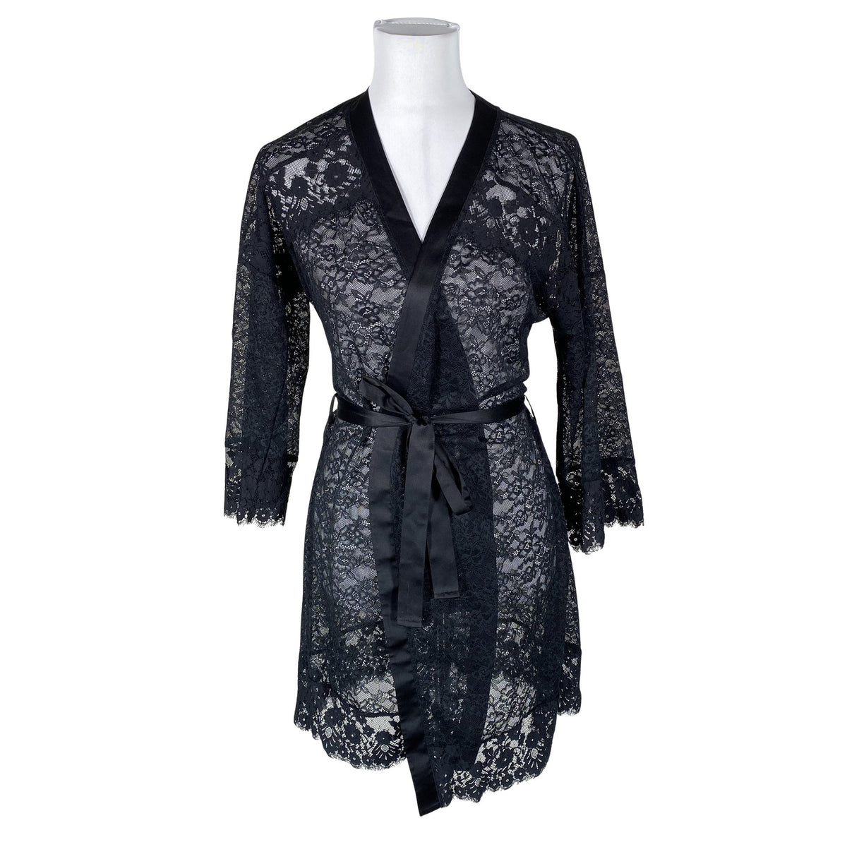 Unisex Intimissimi - Hommikumantel, suurus 36 - Must (1)
