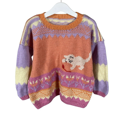 Unisex Handmade - Kampsun, suurus 122 - 128 - Oranž ()