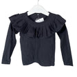 Unisex Metsola - Trikotaažist pluus, suurus 92 - 98 - Must ()