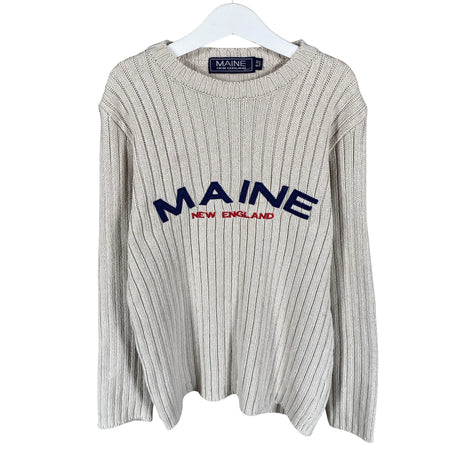 Unisex Maine New England - Kampsun, suurus 134 - 140 - Beige ()