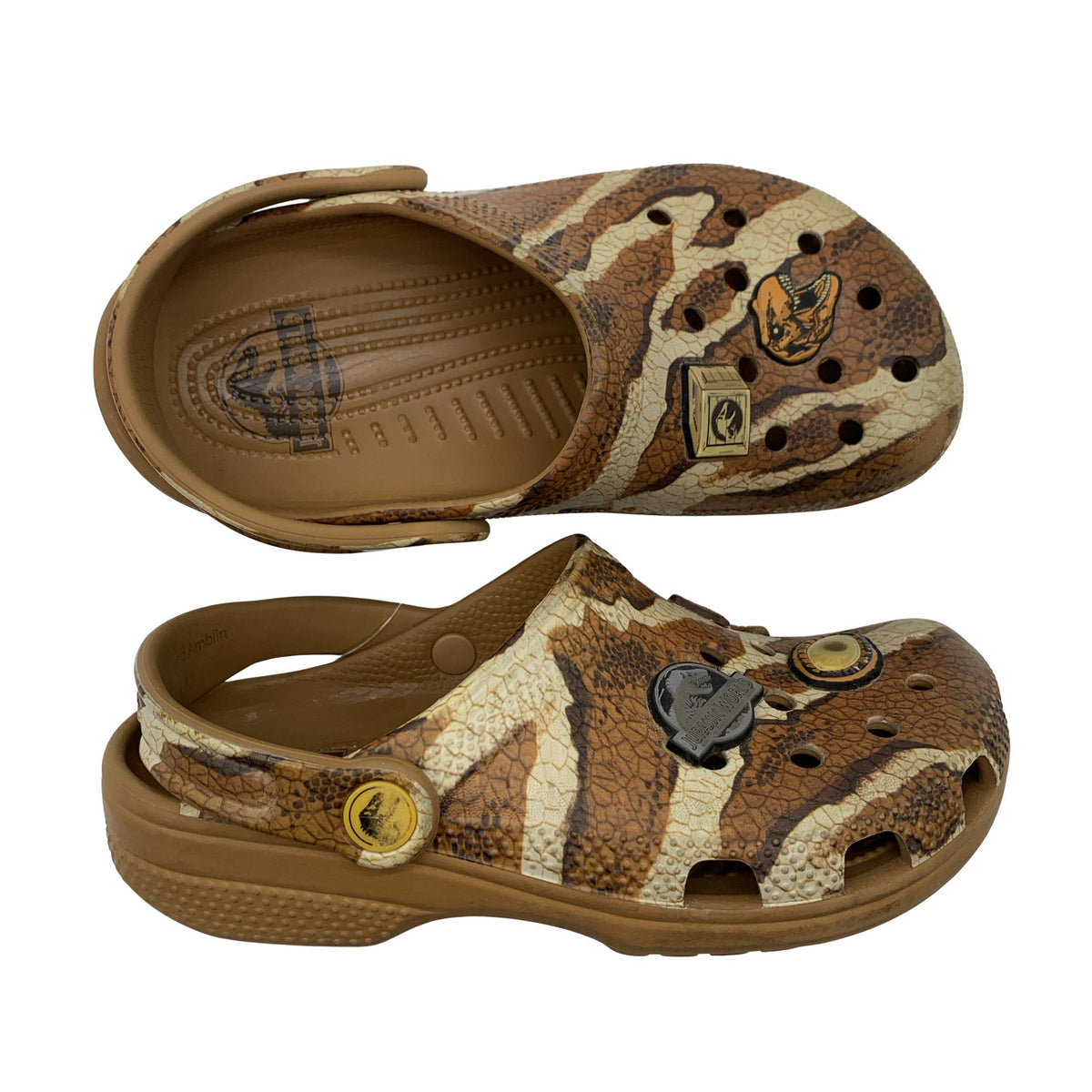 Unisex Crocs - Lahtise kannaga jalanõud, suurus 35 - Pruun (1)