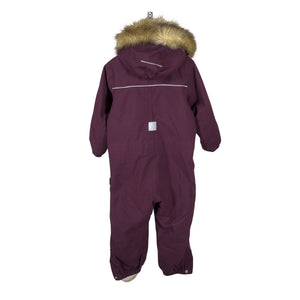 Unisex Reimatec - Talvekombinesoon, suurus 104 - 110 - Veinipunane (2)