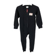 Unisex Ruskovilla - Villane kombinesoon, suurus 98 - 104 - Must ()
