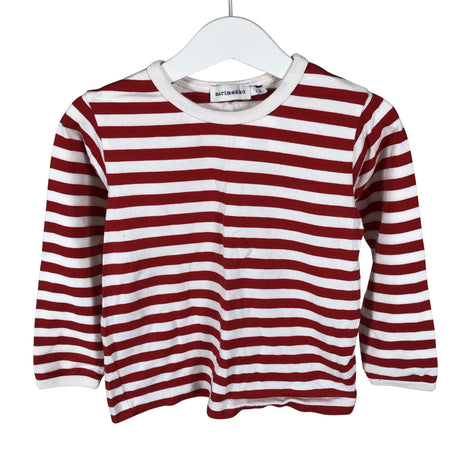 Unisex Marimekko - Trikotaažist pluus, suurus 92 - 98 - Punane ()