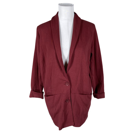 Unisex Nanso - Dressikangast jakk, suurus 38 - Veinipunane ()