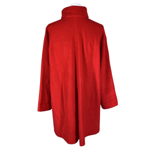 Unisex Marimekko - Villane mantel, suurus 34 - Punane (2)