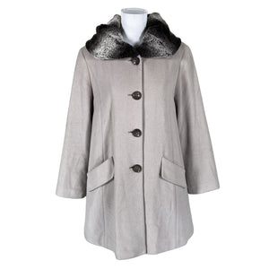 Unisex Gelco - Villane mantel, suurus 38 - Hall (1)