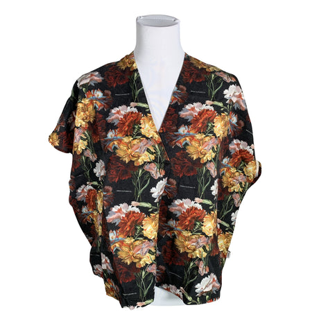 Unisex Makia - Lühikeste käistega pluus, suurus 36 - Must ()