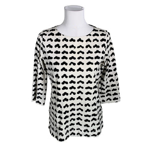 Unisex Marimekko - Trikotaažist pluus, suurus 40 - Beige (1)