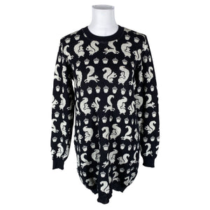 Unisex Kaino - Kootud tuunika, suurus 40 - Must (1)