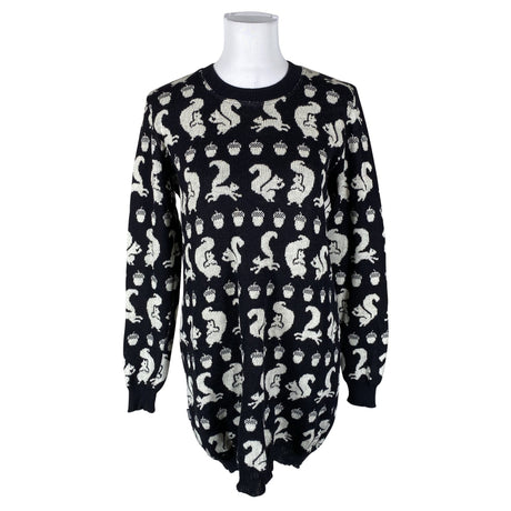 Unisex Kaino - Kootud tuunika, suurus 40 - Must ()