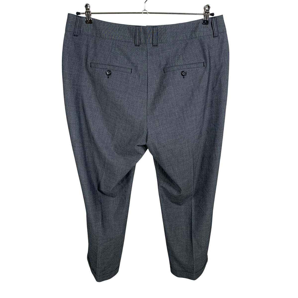 Unisex Ulla Popken - Mittevenivad püksid, suurus 46 - Hall (2)