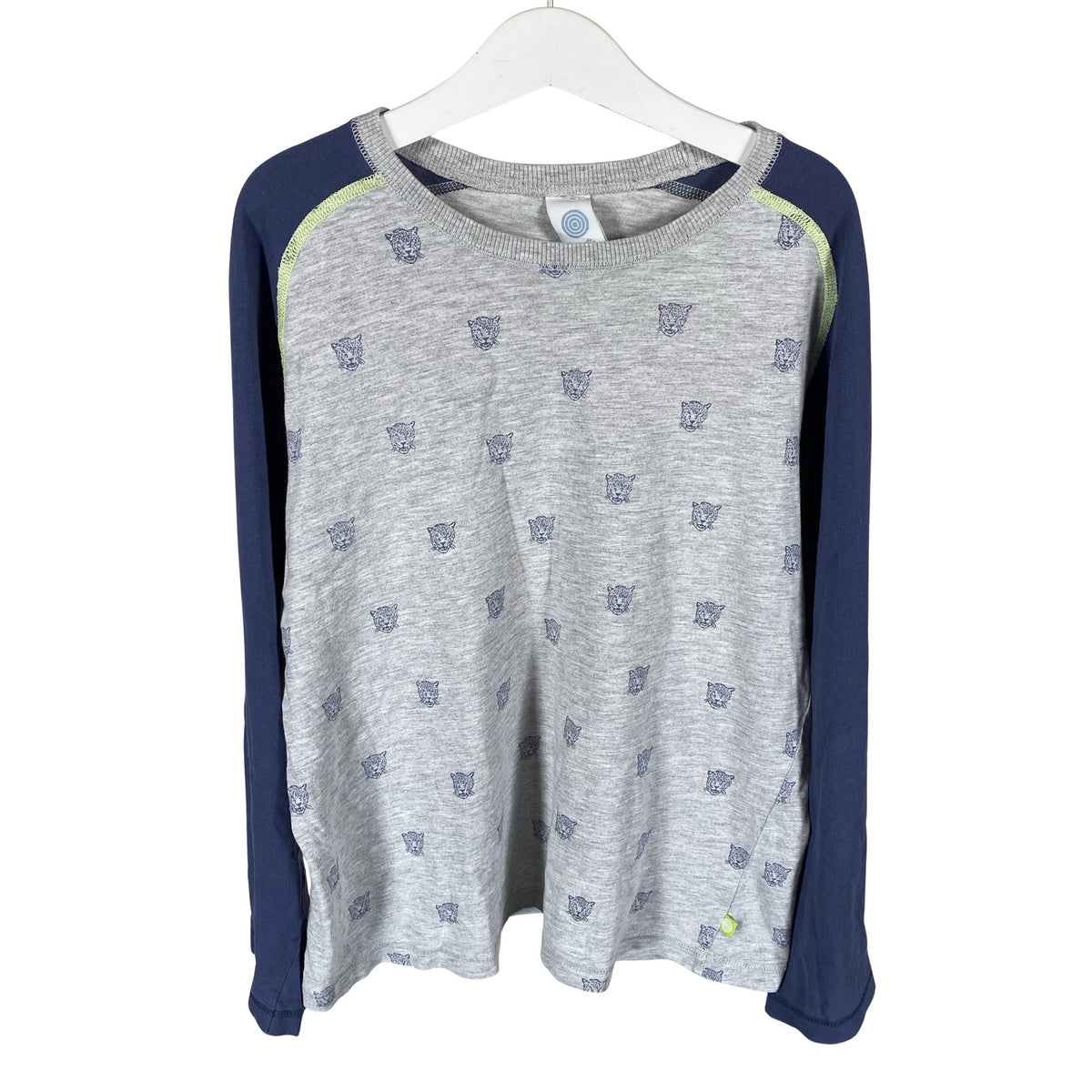 Unisex Sanetta - Trikotaažist pluus, suurus 134 - 140 - Helesinine (1)