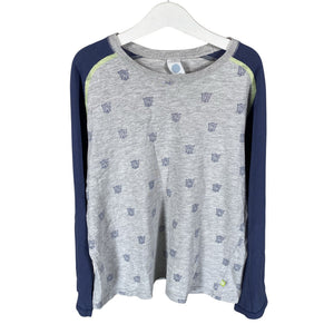 Unisex Sanetta - Trikotaažist pluus, suurus 134 - 140 - Helesinine (1)