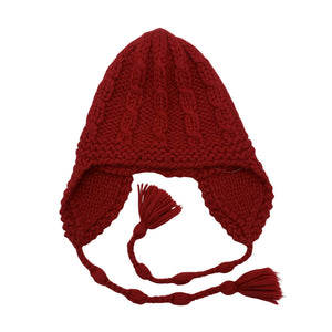 Unisex Handmade - Talvemüts, suurus 52 - 54 cm - Punane (1)