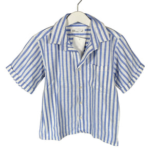 Unisex Kid's - Triiksärk, suurus 122 - 128 - Sinine (1)