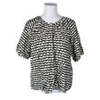 Unisex Noom - Lühikeste käistega pluus, suurus 42 - Must ()