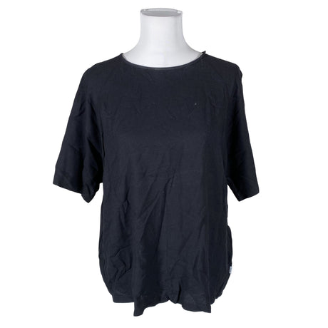 Unisex Makia - Lühikeste käistega pluus, suurus 38 - Must ()