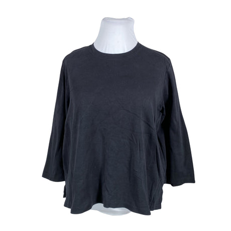 Unisex Nanso - Trikotaažist pluus, suurus 44 - Must ()