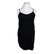 Unisex Zizzi - Trikotaažist kleit, suurus 42 - Must ()