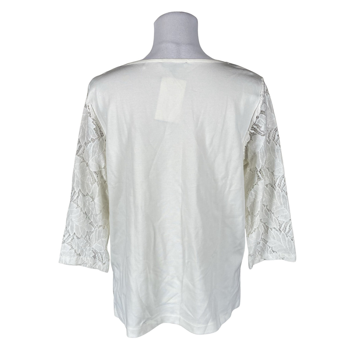 Unisex Cut & Pret - Trikotaažist pluus, suurus 40 - Valge (2)