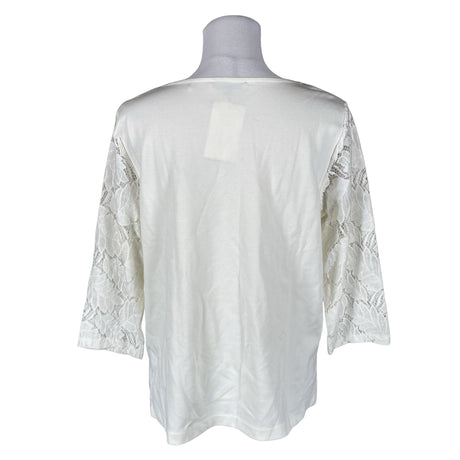 Unisex Cut & Pret - Trikotaažist pluus, suurus 40 - Valge (2)