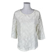 Unisex Cut & Pret - Trikotaažist pluus, suurus 40 - Valge ()