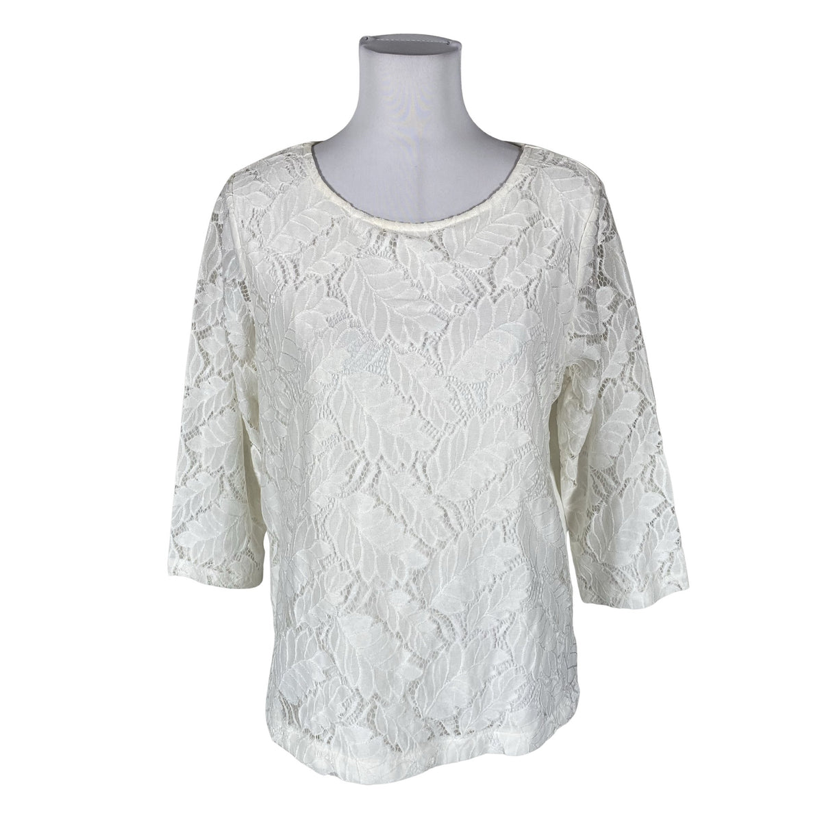 Unisex Cut & Pret - Trikotaažist pluus, suurus 40 - Valge (1)