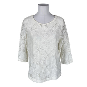 Unisex Cut & Pret - Trikotaažist pluus, suurus 40 - Valge (1)