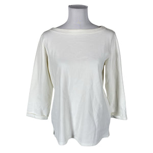 Unisex Esprit - Trikotaažist pluus, suurus 40 - Valge (1)