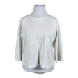 Unisex Nanso - Trikotaažist pluus, suurus 42 - Valge ()
